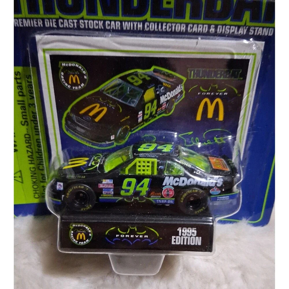 Vintage 1995 Thunderbrat premier Die Cast with card/display stand Batman